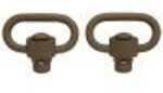 Grovtec USA Inc. Push Button Swivels Flat Dark Earth Cerakote Md: GTSW253