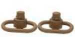 Grovtec USA Inc. HD Push Button Swivels Cerakote Desert SND 1 1/4" 2Pk