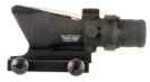 Trijicon ACOG Rifle Scope 4X 32 Red Chevron Matte With Ta51 Mount Flattop Ta31F