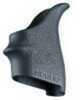 Hogue Grips HandAll Beavertail For Glock 42/43 Rubber Finger Grooves Black 18200