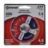 Crosman .177 Caliber 7.4 Grains Pointed Pellet, Per 500 Md: 7-P577