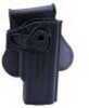 Bulldog Cases Rr Holster Paddle Poly Hi-Point 40 & 45 Black RH