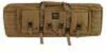 Bulldog Cases 37" Double Tactical Cs Large Accessory Pockets Tan