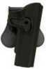 Bulldog Cases Rapid Release Polymer Holster Fits Commander Size 1911s Right Hand Black RR-1911