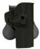 Bulldog Cases Rapid Release Polymer Holster Ruger SR9, Black, Right Hand Md: RR-SR9