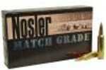 22 Nosler 20 Rounds Ammunition 77 Grain Hollow Point Boat Tail
