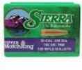 Sierra Bullets 30 Caliber Tipped MatchKing 195 Grains Polymer Boat Tail Per 100 Md: 7795