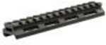 Leapers Inc. - UTG Super Slim Picatinny Riser Mount 1/2" Height 13 Slots Black Finish MT-RSX5L