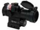 Firefield Impulse 1x30mm Red Dot Sight with Red Laser Md: FF26020