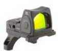 RMR Type 2 Adjustable LED Sight - 3.25 MOA Red Dot Reticle with RM35 ACOG Mount, Black Md: RM06-C-70