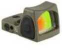 RMR Type 2 Adjustable LED Sight - 3.25 MOA Red Dot Reticle, Cerakote Flat Dark Earth Md: RM06-C-7006