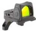 Trijicon RMR Type 2 Adjustable LED Sight - 6.5 MOA Red Dot Reticle with RM35 ACOG Mount, Black Md: RM07-C-700683