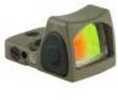 RMR Type 2 Adjustable LED Sight - 6.5 MOA Red Dot Reticle, Cerakote Flat Dark Earth Md: RM07-C-70071