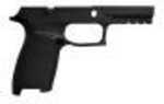 Grip Module Assembly, P250/P320 (9mm/.40 S&W/.357 Sig), Black, Medium Md: GRIP-MOD-CA-943-M-BLK