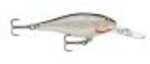 Rapala Shad Lure Freshwater Size 04 1 1/2" Length 4-7 Depth Silver Package of