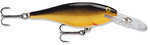 Rapala Shad Lure Freshwater Size 08 3 1/8" Length 8-15 Depth Gold Package of