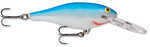 Rapala Shad Lure Freshwater Size 06 2 1/2" Length 5-10 Depth Blue Package of