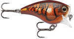 Rapala Balsa Xtreme Brat Hard Bait Lure Freshwater Size 06 2" Length 6 Depth 3/8 oz Blaze Package of 1