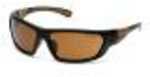 Safety Products Carhartt Carbondale Glasses Sandstone Bronze Lens with Black/Tan Frame Md: CH