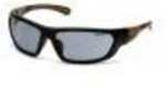 Safety Products Carhartt Carbondale Glasses Gray Lens with Black/Tan Frame Md: CHB220D