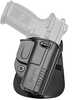 Fobus Evolution Holster Paddle FN FNS-40 Compact FNS-9 Right Hand Black