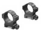 Leupold Backcountry Cross-Slot Weaver-Style Rings 1" Diameter, High Height, Matte Black