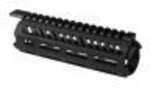 Mission First Tactical Tekko Drop-In M-LOK Rail System Fits AR-15 Carbine 7" Length Metal Black Finish TMARCMRS