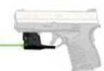 Viridian Weapon Technologies Reactor 5 Gen II Green Laser Springfield XDS with ECR Instant On IWB Holster, Black