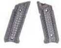 G-10 Tactical Pistol Grips Ruger Mark IV, Gray/Black, Grappler