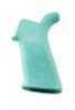 AR-15/M-16 Rubber Grip with No Finger Grooves, Aqua