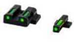 HIVIZ Sight Systems Litewave H3 Tritium/Litepipe Smith & Wesson M&P Compact and Full Set