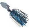 Z-man Chatterbait Jack Hammer Lure 5/0 Hook Size, 3/8 oz, Black/Blue, Package of 1