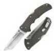 Cold Steel Code 4 Folding Knife Tanto Point, Straight Edge