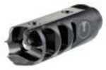 Ultradyne Mercury Muzzle Brake, AR15, 1/2"-28 Stainless Steel, Melonite Black 