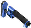 Odin Works Zulu Adjustable Stock with Pad Pistol Buffer Tube Blue