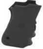 Hogue Grips Rubber Black W/Finger Grooves Double Stack Mags Wraparound S&W Compact 9mm 69000