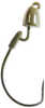 Z-man Finesse Bulletz Jighead Freshwater, 1/10 oz, #1 Hook, Green Pumpkin, Package of 3