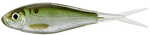 LiveTarget Skip Shad Soft Jerkbait Freshwater Lure 3 1/2" Length oz Variable Depth Silver/Green Package of