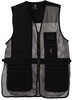 Browning Trapper Creek Mesh Shooting Vest Black/Gray, Medium, Right Hand