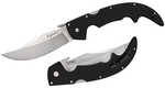 Cold Steel G-10 Folding Knife Large Espada, 5 1/2" Black Blade, Ambidextrous Stainless Pocket/Belt Clip