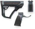 Daniel Defense Enhanced Furniture Set Buttstock, Pistol Grip, & M-LOK Vertical Foregrip, Tornado Gray