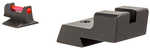 Trijicon Fiber Sight Set for Glock Models: 1911 Novak Low Mount Dovetail Cut