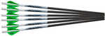 Excalibur Crossbow Pro Flight Arrows Traditional, 20" Length, Package of 6