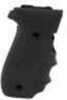 Hogue Grips Rubber Black W/Finger Grooves Wraparound Sig P226 26000