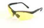 Radians Revelation Glasses Amber Yellow Lens, Black Frame RV0140CS