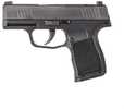 Sig Sauer P365-380 ACP Handgun, 3 in barrell, 10 rd capacity, black polymer finish