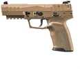 FN America Five-Seven MRD 5.7X28MM Handgun in barrel 10 rd capacity flat dark earth polymer finish