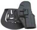 BlackHawk Products Group Serpa CF Belt & Paddle Holster Plain Matte Finish H&K USP Compact Right Hand 410509BK-R