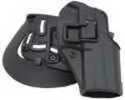 BlackHawk Products Group Serpa CF Belt & Paddle Holster Plain Matte Finish H&K USP Full Right Hand 410514BK-R