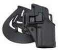 BlackHawk Products Group Serpa CF Belt & Paddle Holster Plain Matte Finish H&K P30 Right Hand 410517BK-R